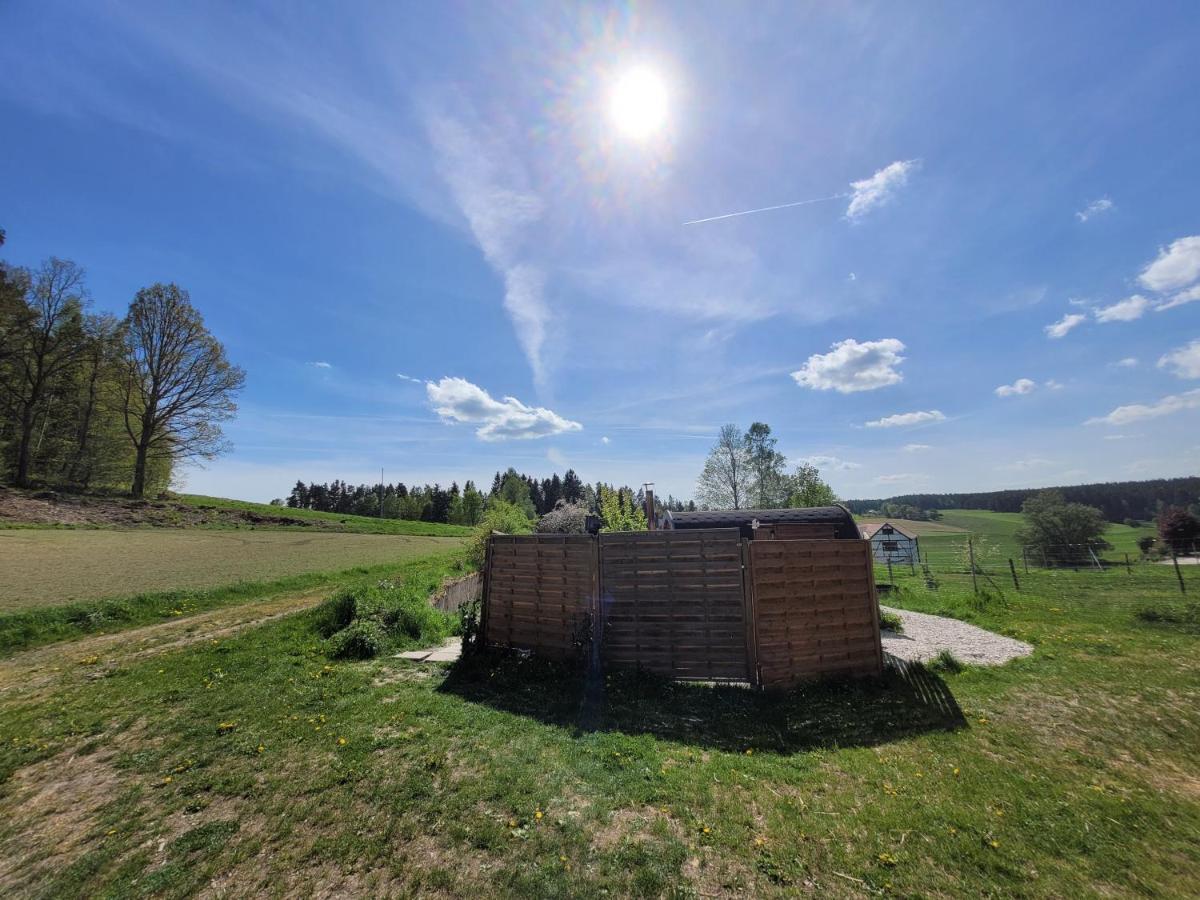 Hohenberg an der Eger Romantischer Pod - Gegen Aufpreis Mit Hot Tub - Whirlpool & Sauna מראה חיצוני תמונה