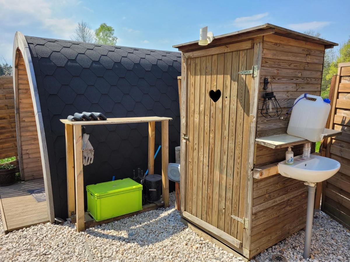 Hohenberg an der Eger Romantischer Pod - Gegen Aufpreis Mit Hot Tub - Whirlpool & Sauna מראה חיצוני תמונה