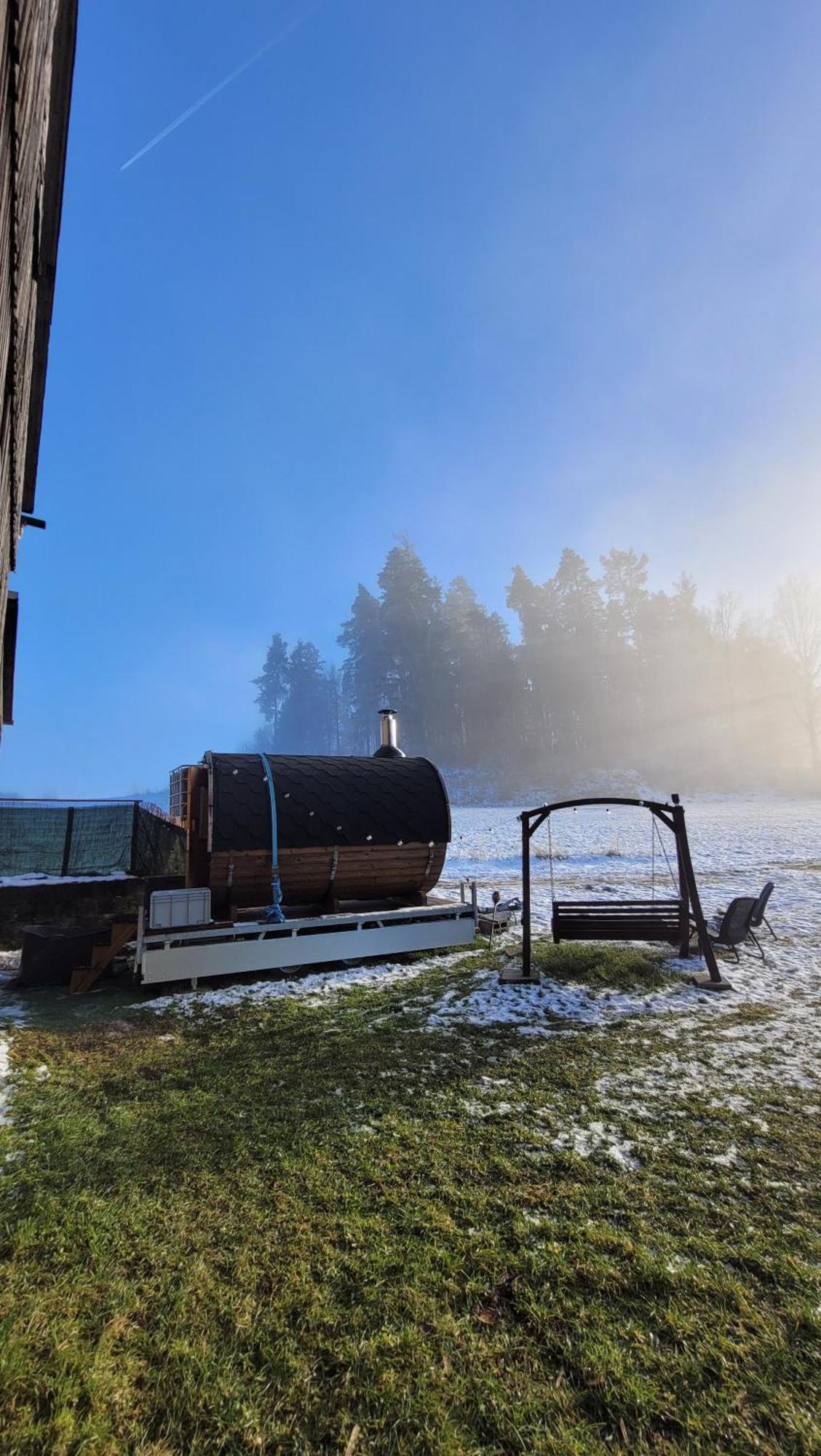 Hohenberg an der Eger Romantischer Pod - Gegen Aufpreis Mit Hot Tub - Whirlpool & Sauna מראה חיצוני תמונה